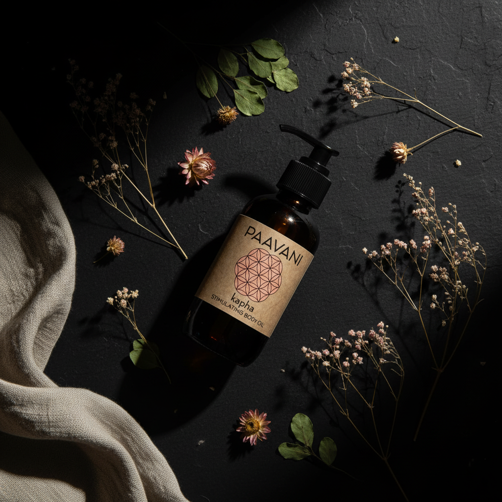 Kapha Body Oil | Invigorating Ayurvedic Abhyanga Oil for Oily, Congested Skin