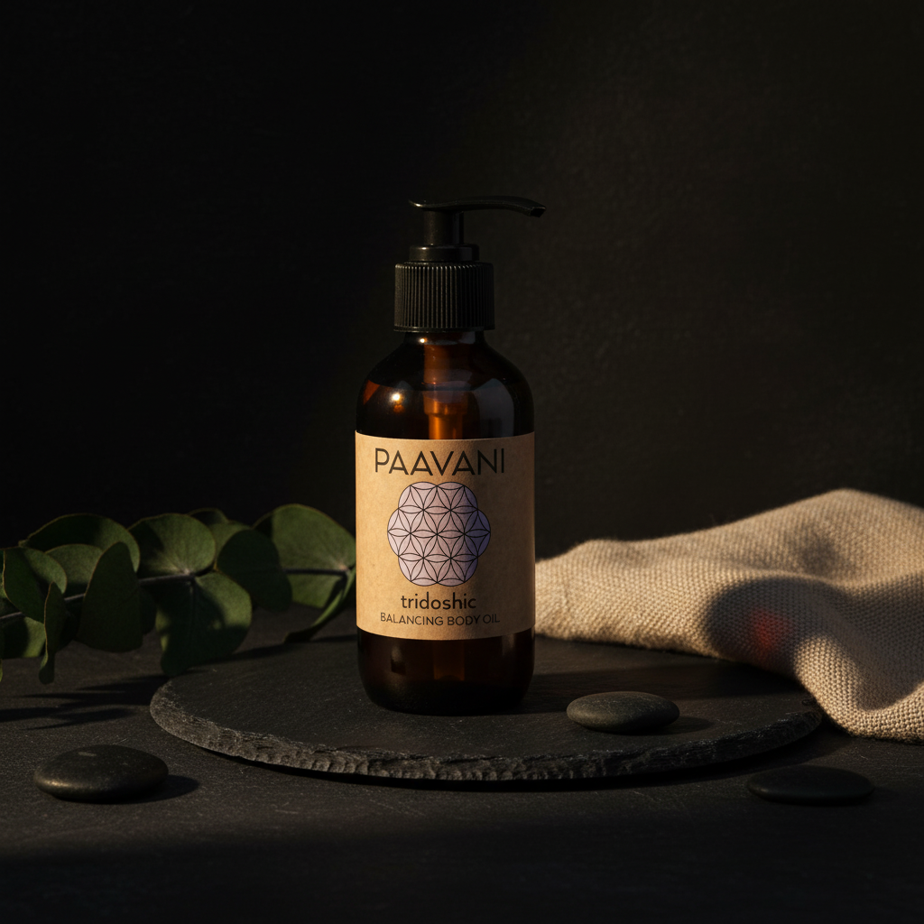 Tridoshic Body Oil | Balancing Ayurvedic Abhyanga Oil for All Skin Types & Doshas