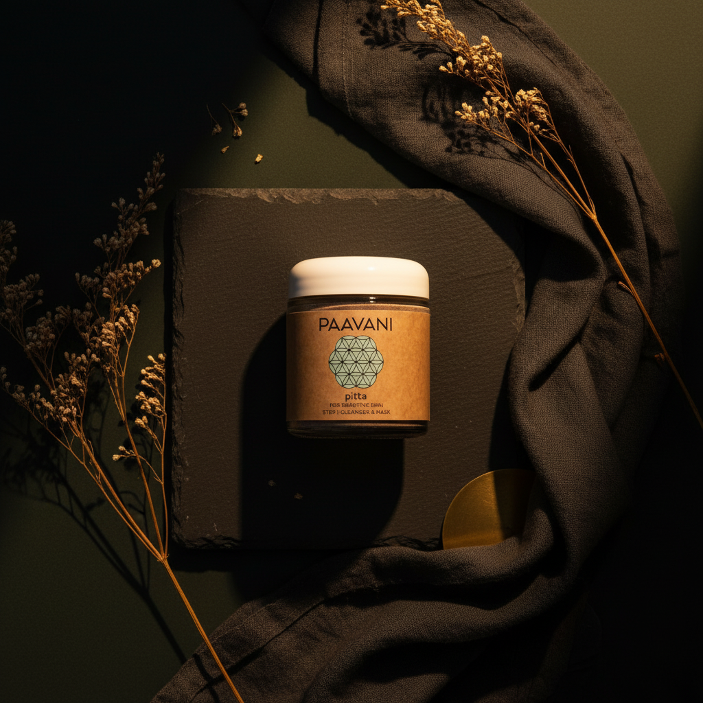 Pitta Cleanser & Mask | Ayurvedic Cleansing Grains for Sensitive, Inflamed Skin