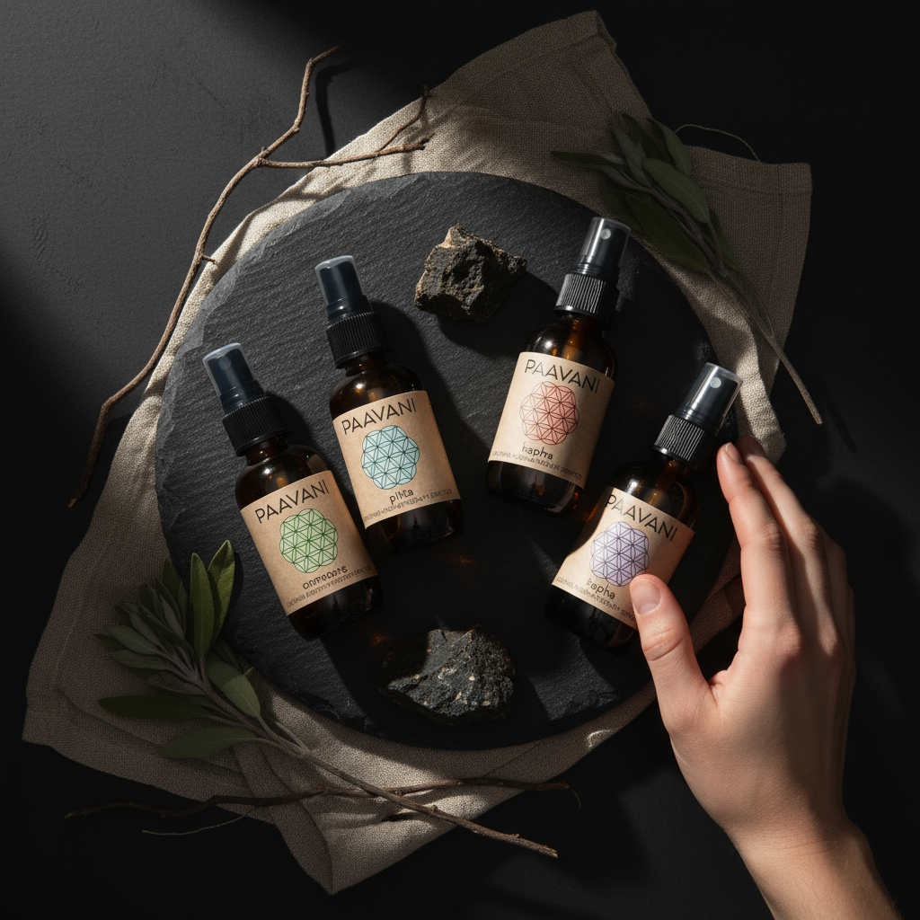 The Aromatherapy Ritual Kit | Ayurvedic Spritzers for Mood & Dosha Balance