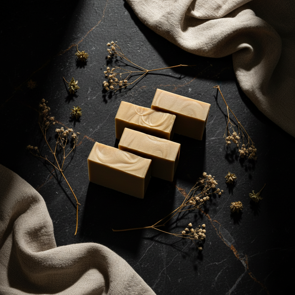 4-Pack Natural Bar Soap (Package-Free)