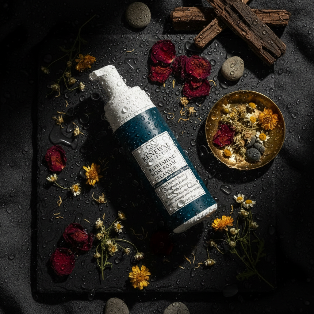 Step 1: Refreshing Rose Foam Cleanser