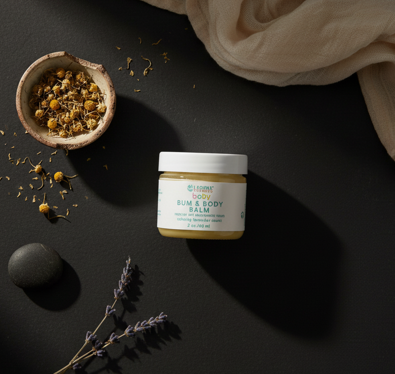 Organic Baby Bum & Body Balm (for diaper and body)