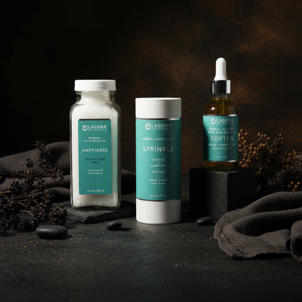 Happiness is.. (Soak, Oil & Powder 3pc set)