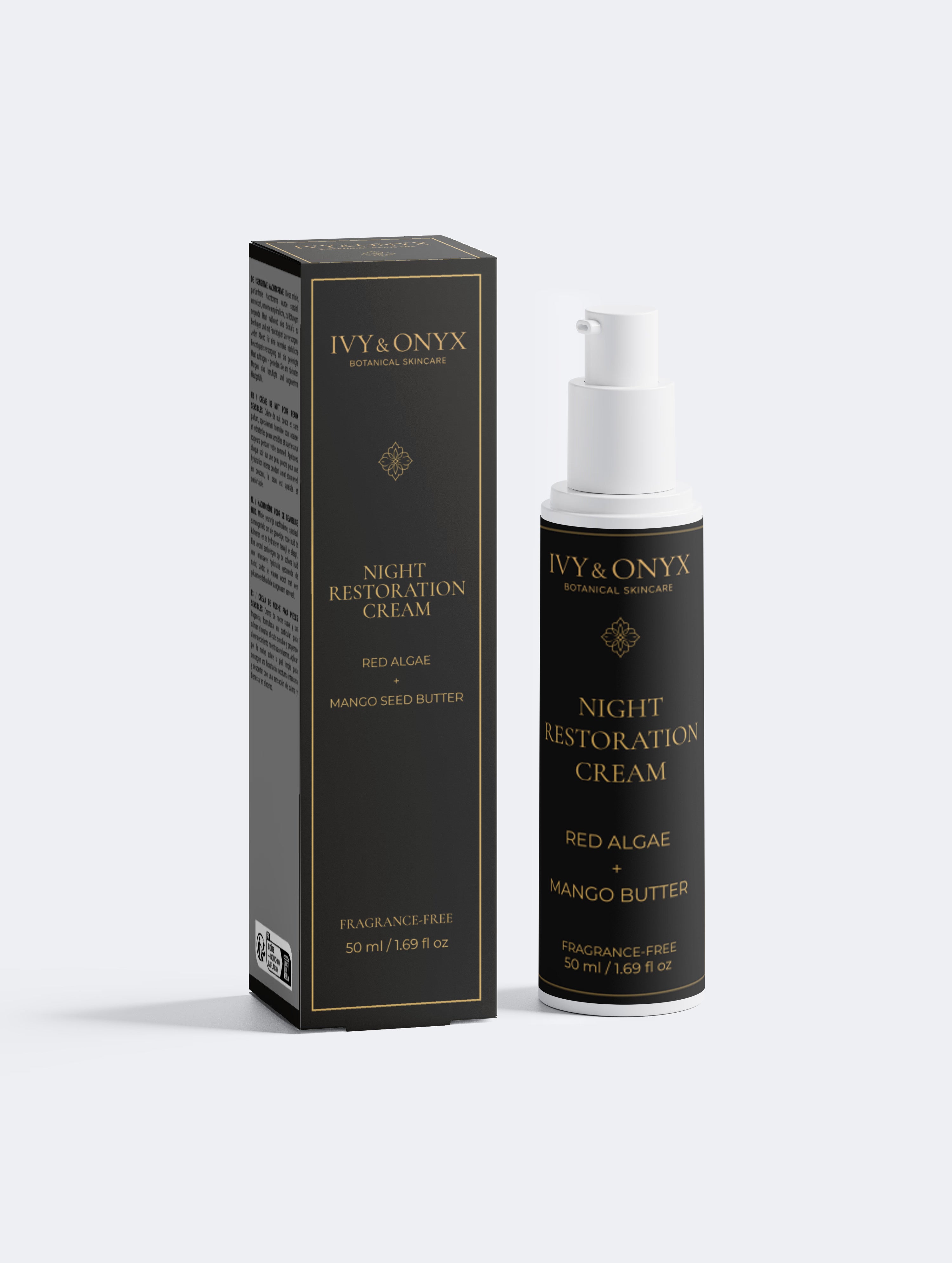 Sensitive Skin Overnight Cream, Fragrance-Free