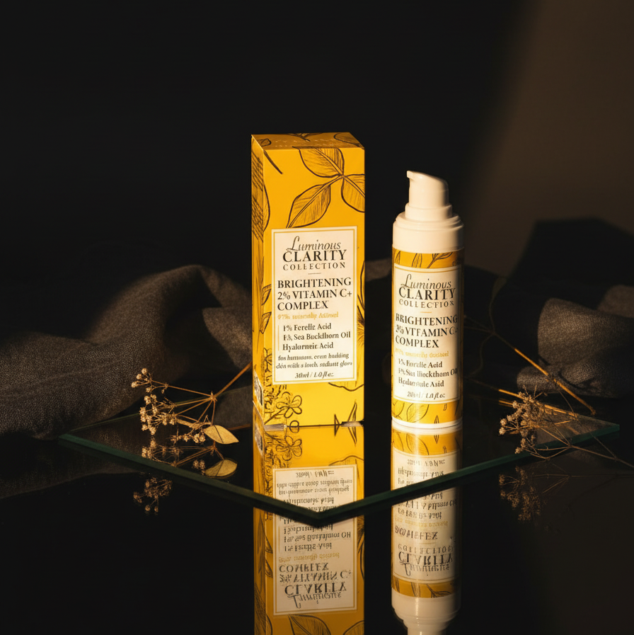 Step 3: Brightening Vitamin C+Ferulic Acid