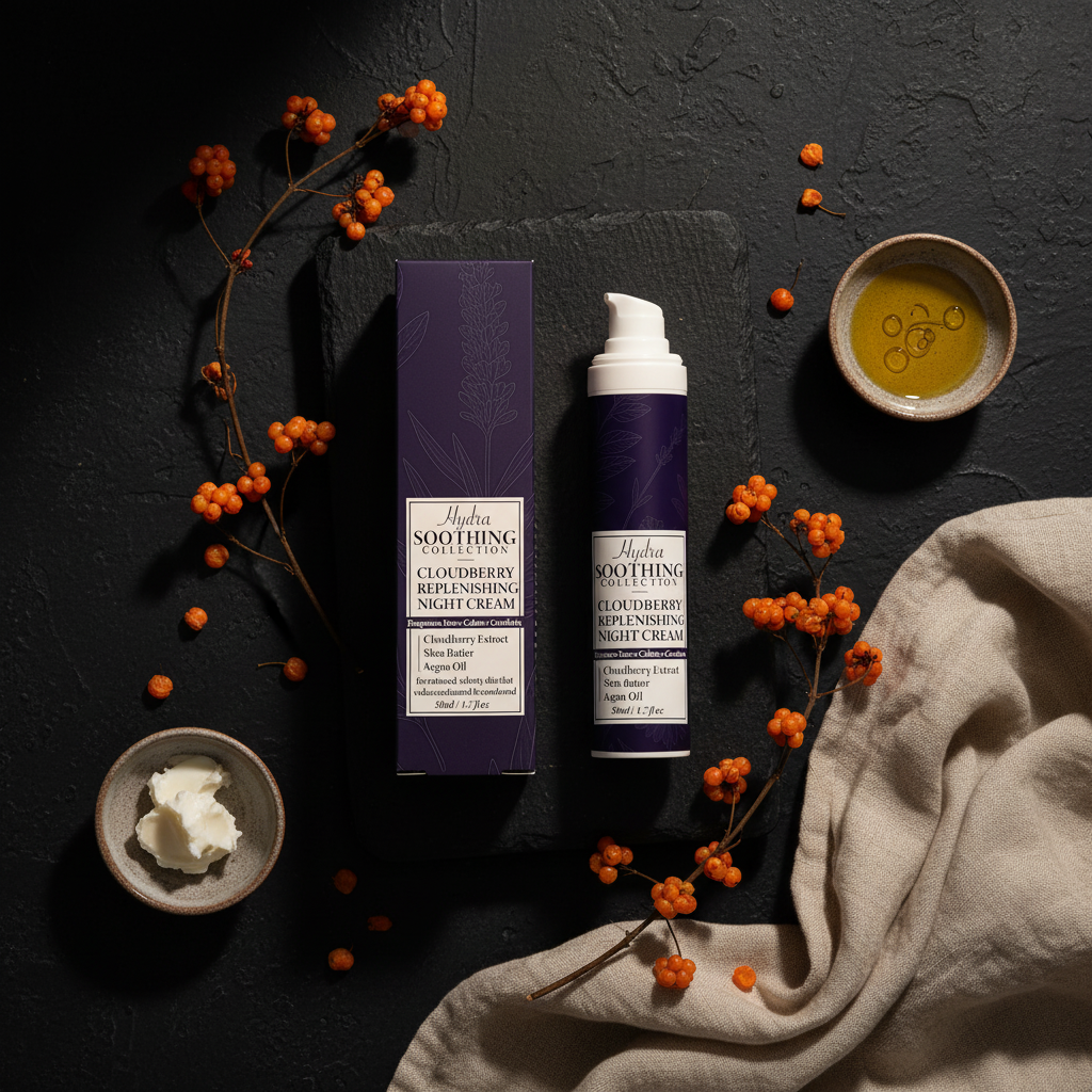 IVY & ONYX | Step 5(PM): Fragrance-Free Cloudberry Replenishing Night Cream
