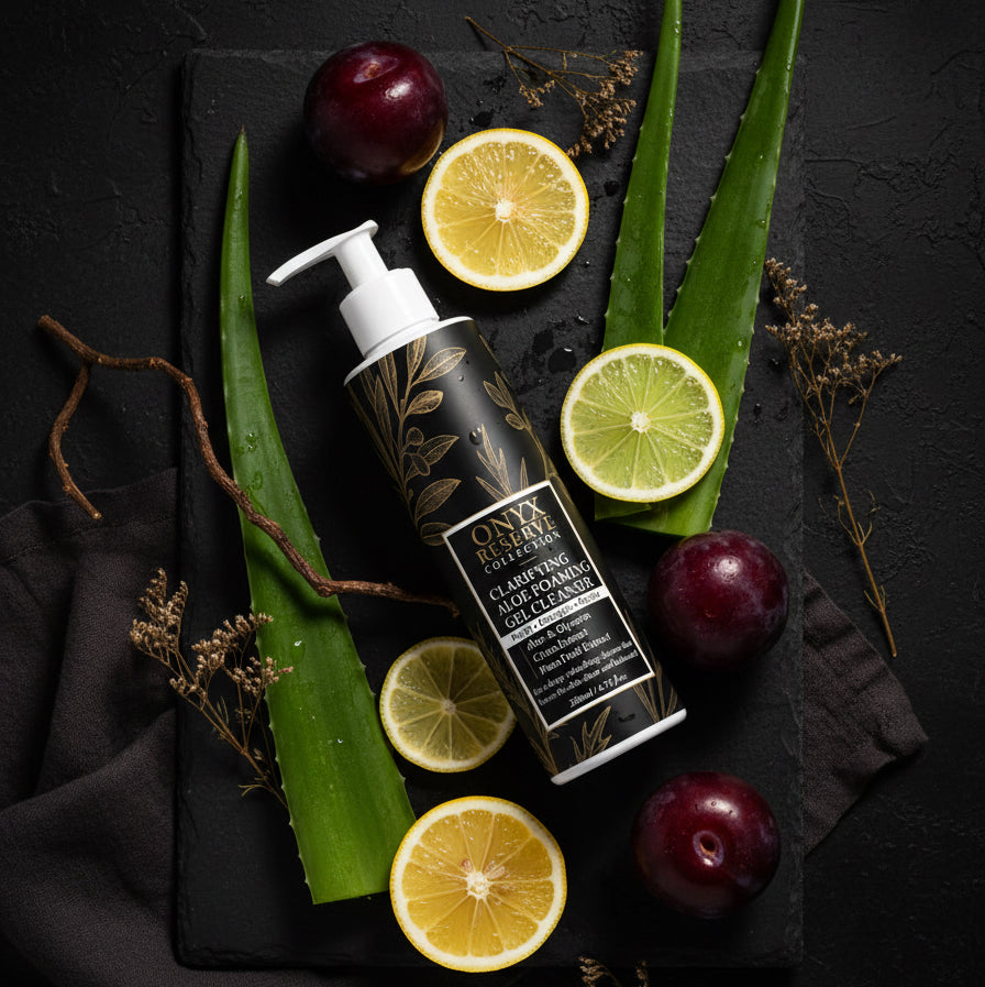 Step 1: Clarifying Aloe Foaming Gel Cleanser