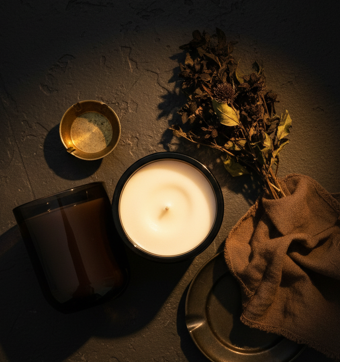 Italian Oak Luxury Candle