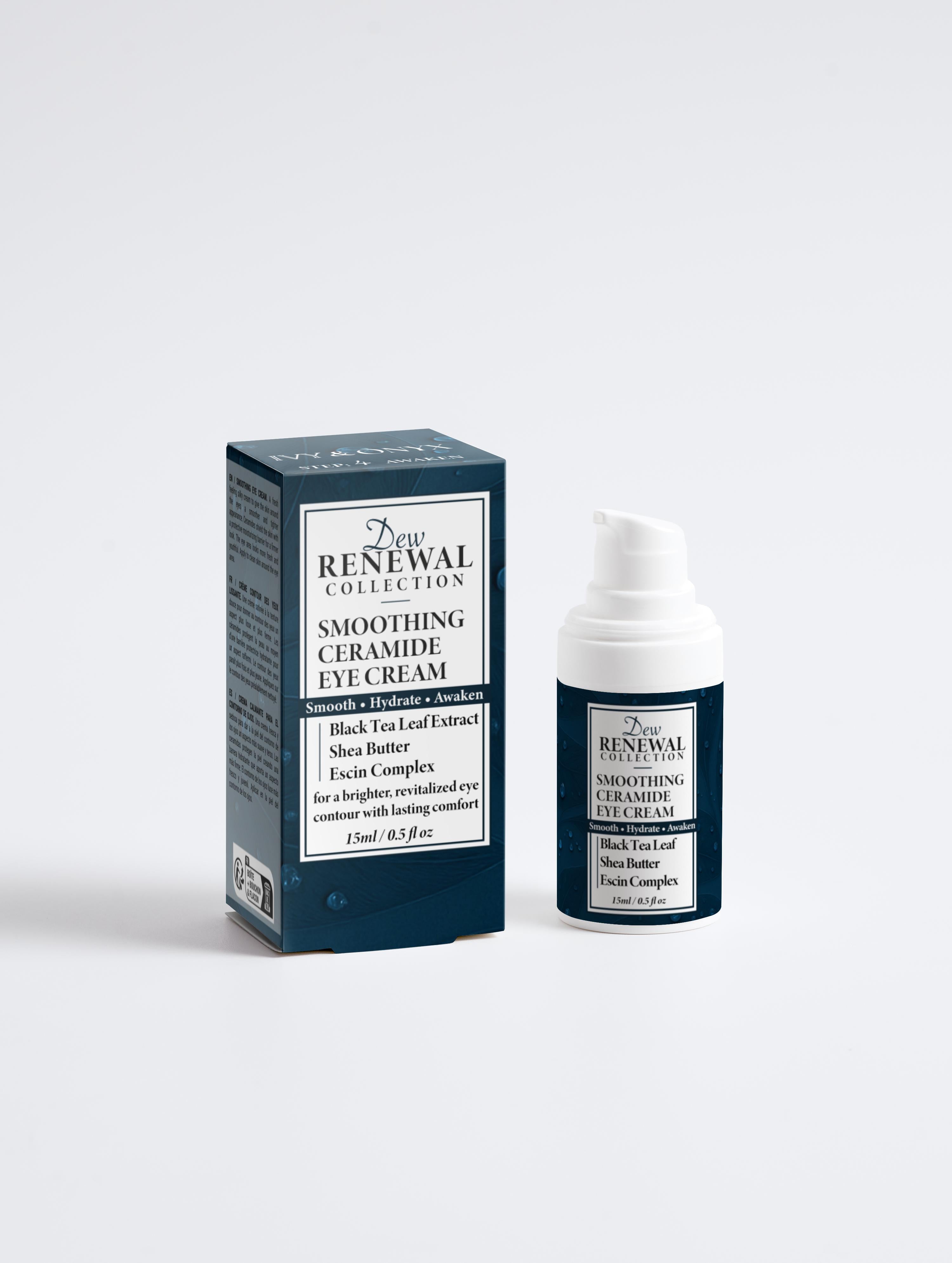 Step 4: Smoothing Ceramide Eye Cream | Dew Renewal Collection