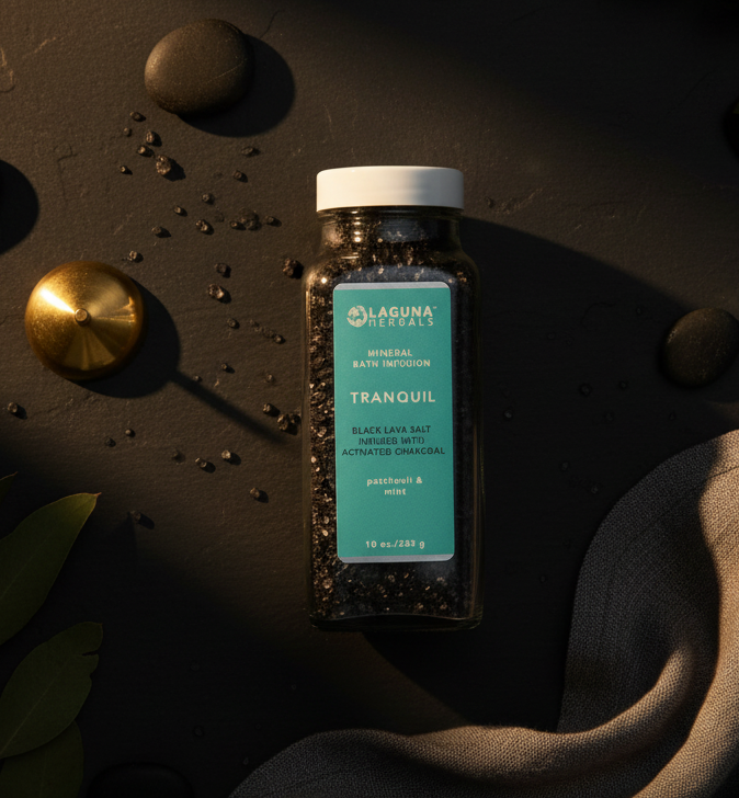 Tranquil - Black Lava Bath Salt