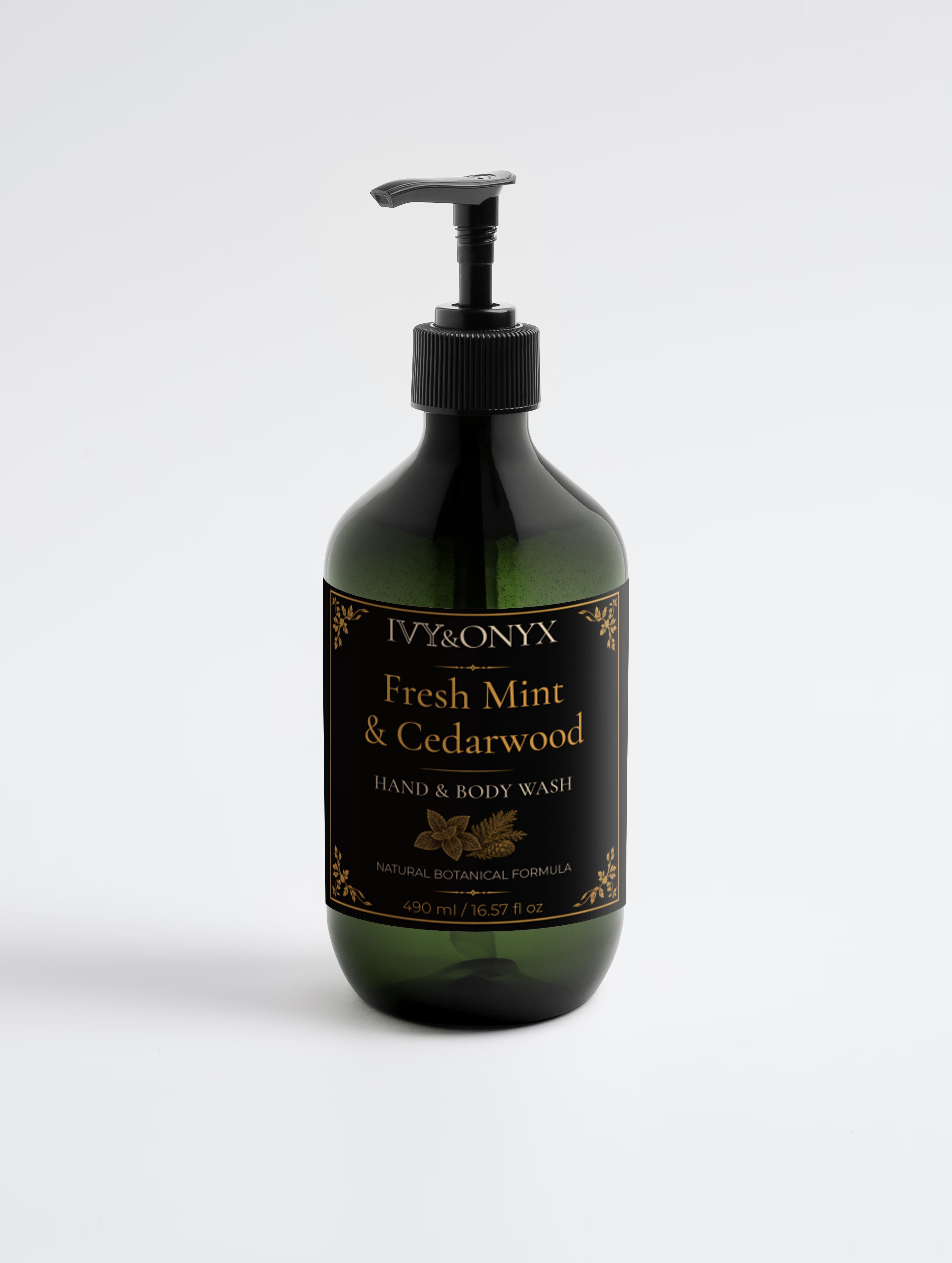 Lait Nettoyant Mains et Corps Menthe Fraîche & Bois de Cèdre
