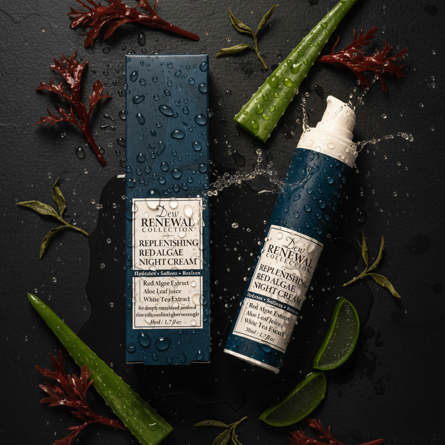 Step 5(PM): Replenishing Red Algae Night Cream