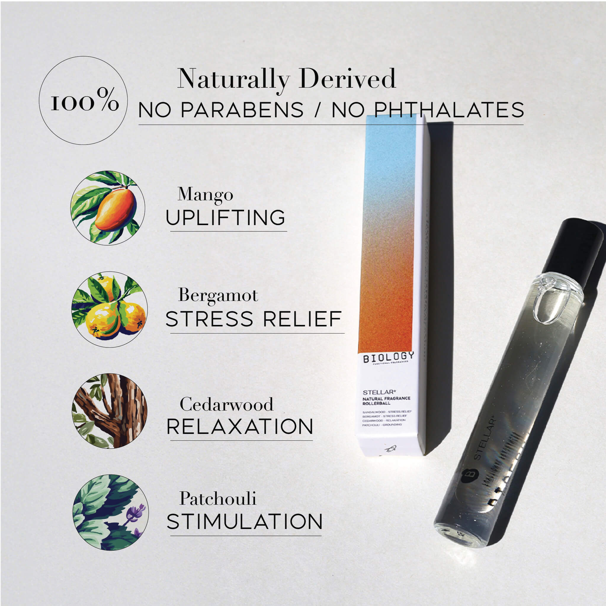Stellar* Natural Fragrance Oil Rollerball 10ml