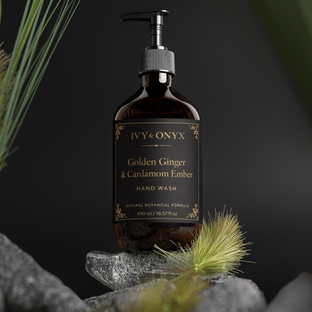 Golden Ember scented hand wash