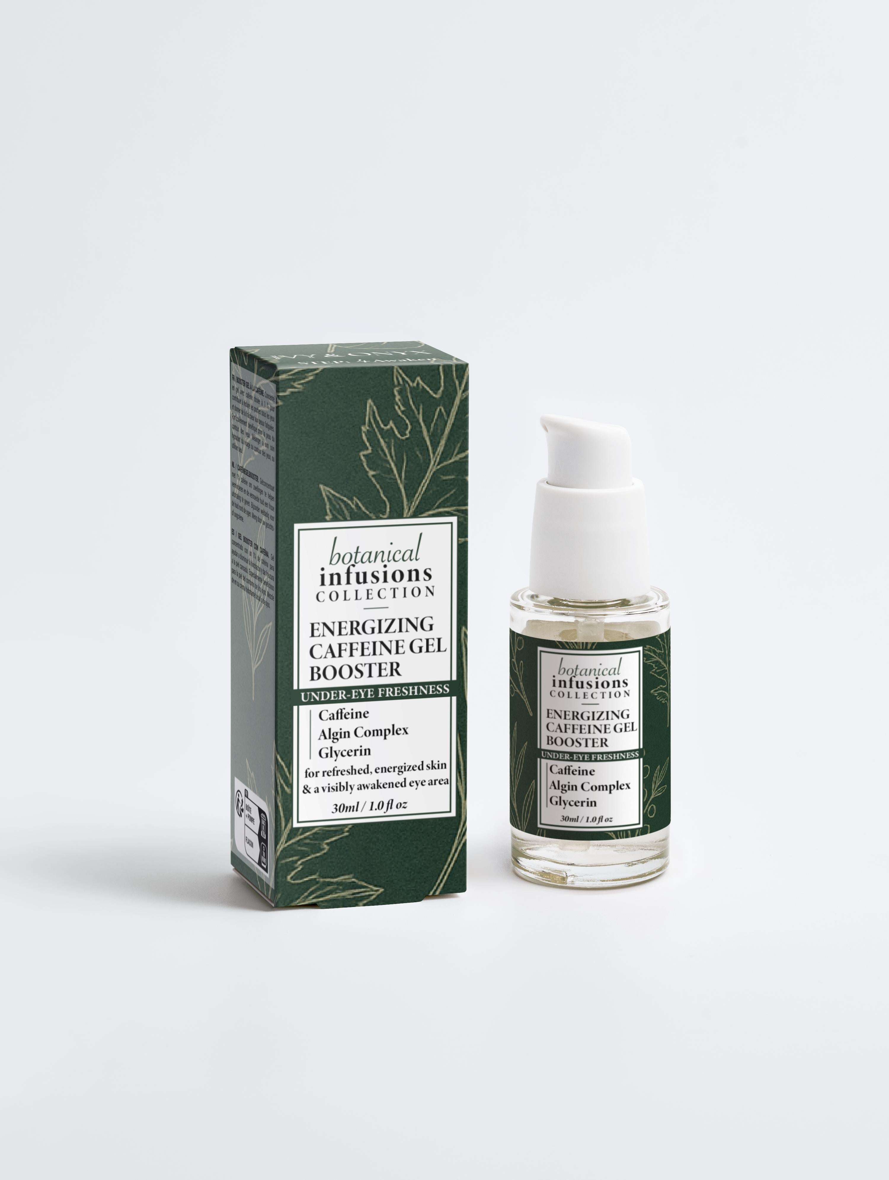 IVY & ONYX | Step 4: Energizing 1% Caffeine Gel Booster Eye Serum