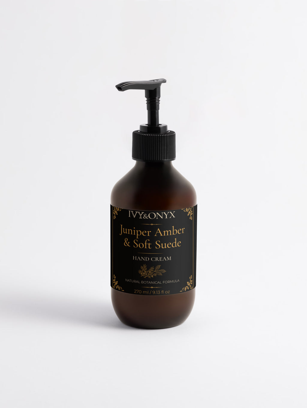 Juniper Amber & Soft Suede Hand Cream, 270 ml / 9.13 fl oz