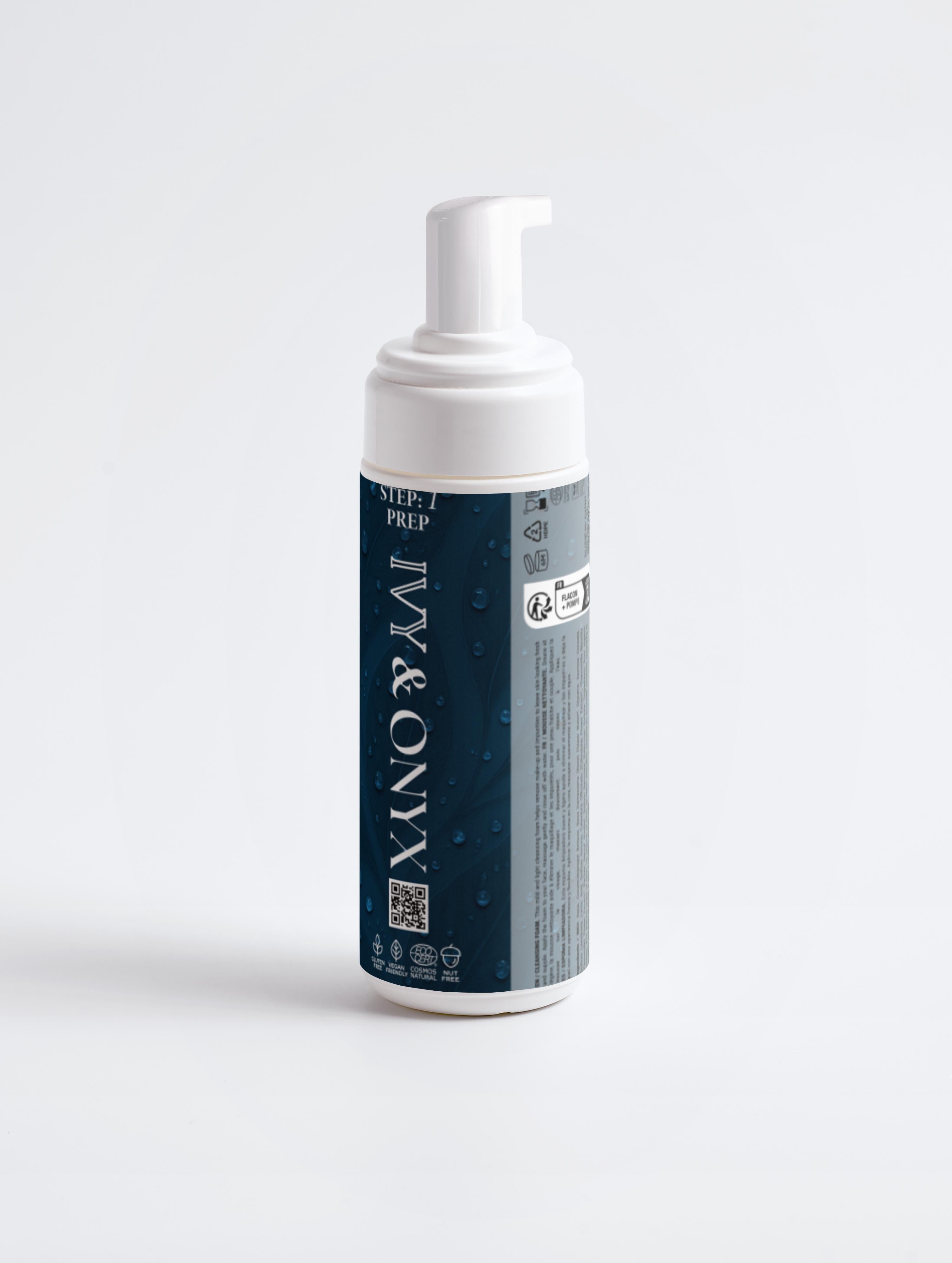 Step 1: Refreshing Rose Foam Cleanser